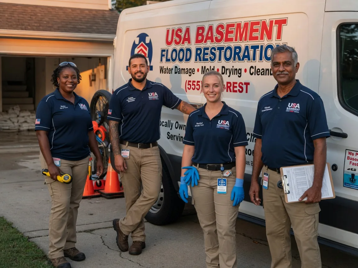 Basement Flood Cleanup company in Hemphill, TX